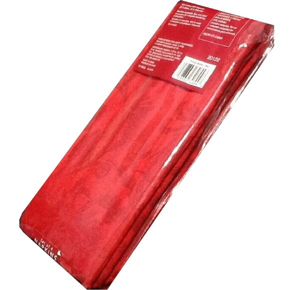 brand new Set: 1 RED Damask Fabric 60"x144" Tablecloth AND 12 Table Napkins - Picture 9 of 10